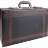 Themen-Deko^DecoWoerner Deko Koffer Aus Metall, 40 X 26 Cm mehrfarbig