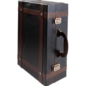 Themen-Deko^DecoWoerner Deko Koffer Aus Metall, 40 X 26 Cm mehrfarbig