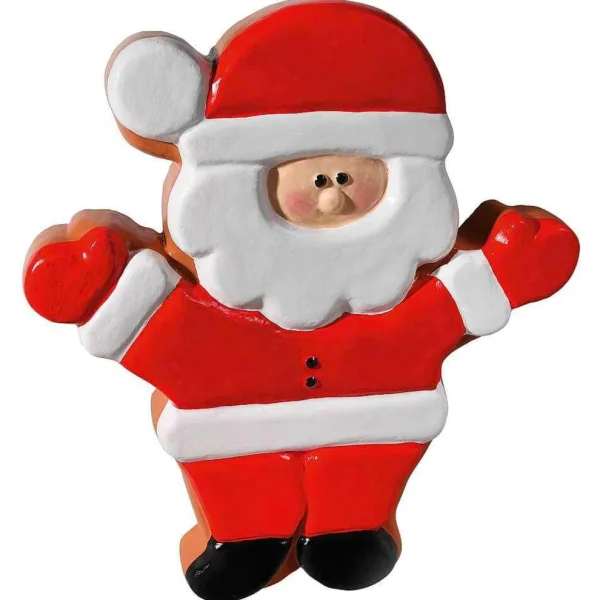 Weihnachtsfiguren^DecoWoerner Deko Lebkuchen-Nikolaus 50 Cm Hoch mehrfarbig