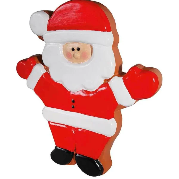 Weihnachtsfiguren^DecoWoerner Deko Lebkuchen-Nikolaus 50 Cm Hoch mehrfarbig