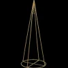 Xxl Weihnachtsdeko^DecoWoerner Deko Metall-Baum, 180 X 72 Cm gold