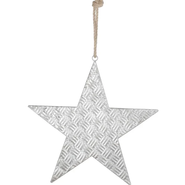 Winterdeko | Weihnachtssterne^DecoWoerner Deko Metallstern 44 Cm silber