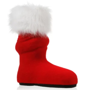 Weihnachtsfiguren^DecoWoerner Deko Nikolaus-Stiefel 45 Cm rot