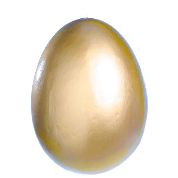 Osterdeko^DecoWoerner Deko Osterei Metallic 18 Cm gold