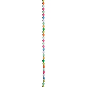 Osterdeko^DecoWoerner Deko Ostereier-Kette Bunt Gemustert, 180 Cm mehrfarbig