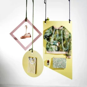 Frühlingsdeko^DecoWoerner Deko Paneel Kreis 50 Cm Ø Pastell/weiß grün