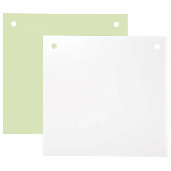 Frühlingsdeko^DecoWoerner Deko Paneel Quadrat 50 X 50 Cm Pastell/weiß grün