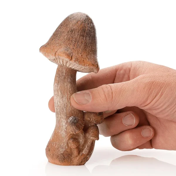 Herbstdeko^DecoWoerner Deko Pilz 15 Cm braun