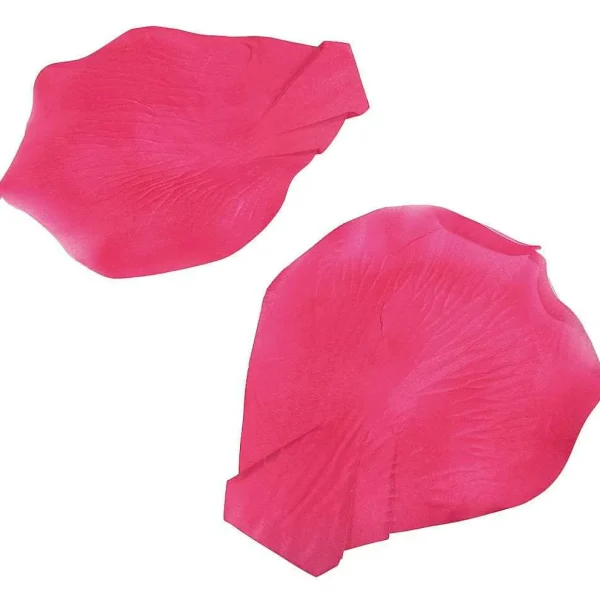 Streudeko | Kunstblumen^DecoWoerner Deko Rosenblätter XL, Pack à 30 Stück rosa