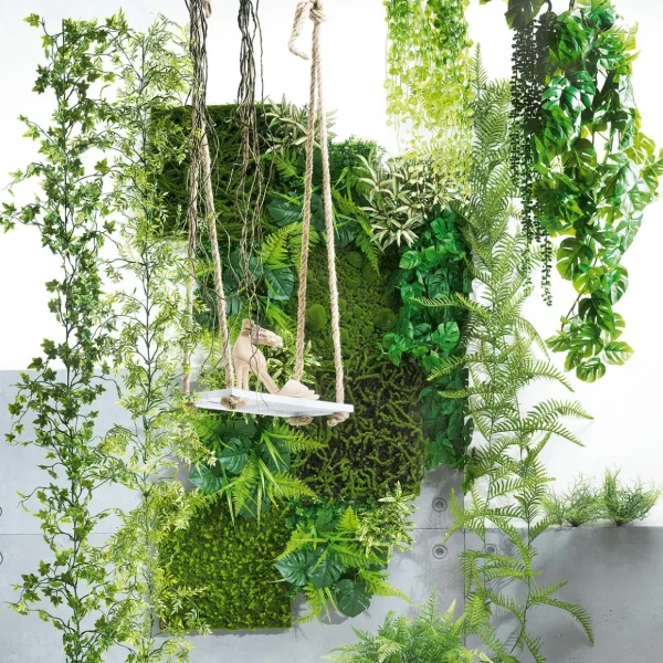Sommerdeko | Frühlingsdeko^DecoWoerner Deko Schaukel 155 Cm Lang weiß