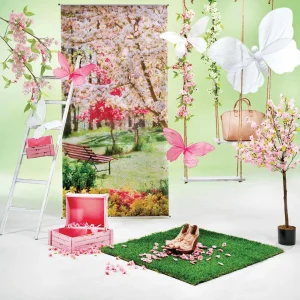 Sommerdeko | Frühlingsdeko^DecoWoerner Deko Schaukel 155 Cm Lang weiß