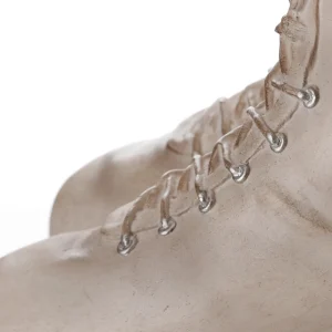 Winterdeko^DecoWoerner Deko Schlittschuhe 27 Cm weiß