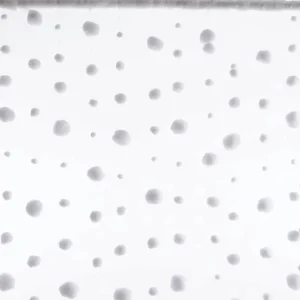 Xxl Weihnachtsdeko^DecoWoerner Deko Schneeball-Vorhang 90 X 200 Cm weiß