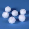 Winterdeko^DecoWoerner Deko Schneebälle 5 Cm Ø Pack á 6 Stück weiß