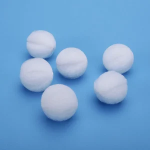 Winterdeko^DecoWoerner Deko Schneebälle 5 Cm Ø Pack á 6 Stück weiß