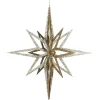 Weihnachtssterne^DecoWoerner Deko Stern 3D, 60 Cm Ø, gold