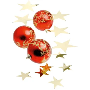 Streudeko | Weihnachtssterne^DecoWoerner Deko Streusterne , 10 Cm Ø, 25 Stück gold