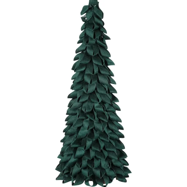 Weihnachtsfiguren^DecoWoerner Deko Tannenbaum Aus Schlaufen 75 Cm grün