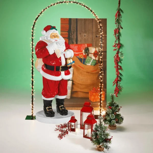 Tischbäume & Tannenzweige^DecoWoerner Deko Tannenbaum Im Jutesäckchen 45 Cm grün