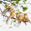 Dekotiere | Frühlingsdeko^DecoWoerner Deko Vögel 10 Cm, 6 Stück orange
