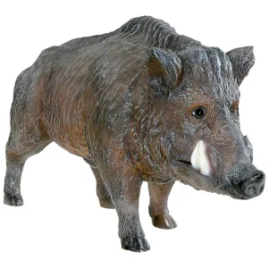 Herbstdeko^DecoWoerner Deko Wildschwein 160 Cm Lang braun