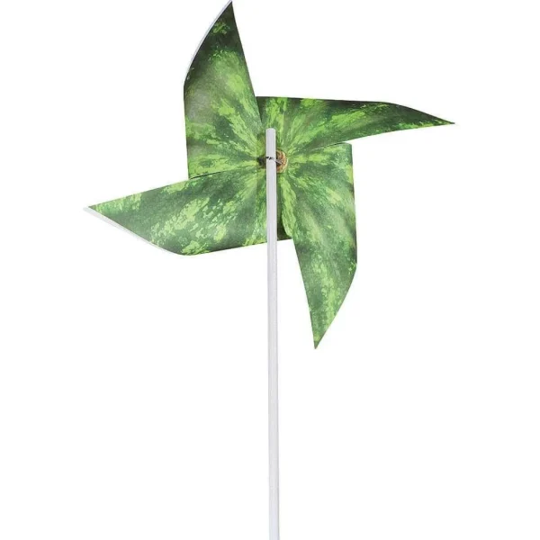 Sommerdeko^DecoWoerner Deko Windrad 40 Cm Ø Melone rot