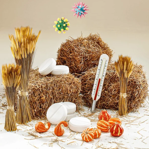 Herbstdeko | Gemüse & Kräuter^DecoWoerner Deko Zierkürbisse, Pack à 4 Stück orange