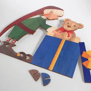 Naturdeko | Xxl Weihnachtsdeko^DecoWoerner Deko-Aufsteller Weihnachtself 88 X 73 Cm grün