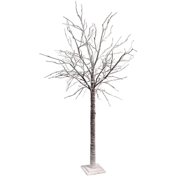 Winterdeko | Kunstbäume^DecoWoerner Deko-Baum Beschneit 210 Cm braun