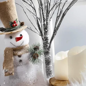 Winterdeko | Kunstbäume^DecoWoerner Deko-Baum Beschneit 70 Cm braun