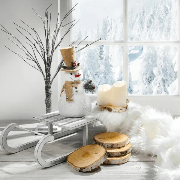 Winterdeko | Kunstbäume^DecoWoerner Deko-Baum Beschneit 70 Cm braun