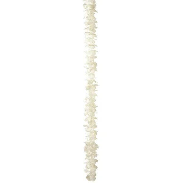 Girlanden & Ranken^DecoWoerner Dekoblüten-Girlanden, Pack à 3 Stück weiß