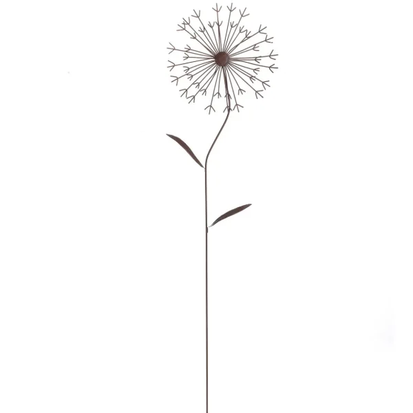 Sommerdeko^DecoWoerner Deko-Blumenstecker Aus Metall 78 Cm braun