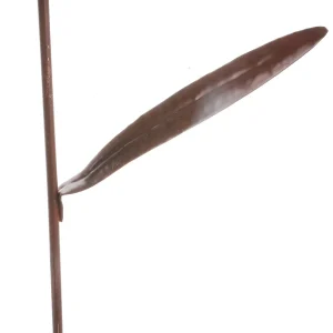 Sommerdeko^DecoWoerner Deko-Blumenstecker Aus Metall 78 Cm braun