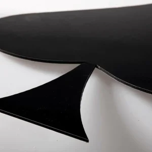 Themen-Deko^DecoWoerner Deko-Display Pik Spielkartenfarbe 50 X 47 Cm schwarz