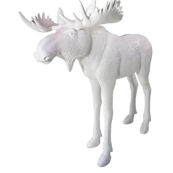 Dekotiere | Xxl Weihnachtsdeko^DecoWoerner Deko-Elch 210 Cm Hoch, weiß