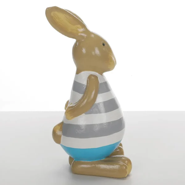 Dekotiere | Osterdeko^DecoWoerner Dekofigur Osterhase , 39 Cm blau