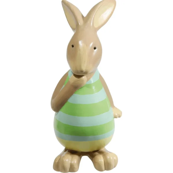Dekotiere | Osterdeko^DecoWoerner Dekofigur Osterhase , 39 Cm grün