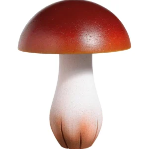 Herbstdeko^DecoWoerner Dekofigur Pilz, 60 Cm Hoch braun