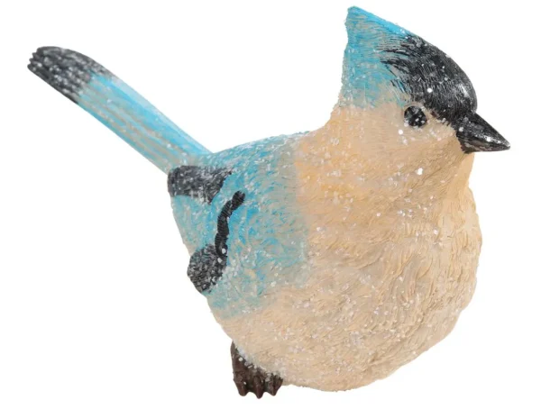 Dekotiere | Herbstdeko^DecoWoerner Dekofigur/Vogel Für Haus Und Garten, Buchfink blau