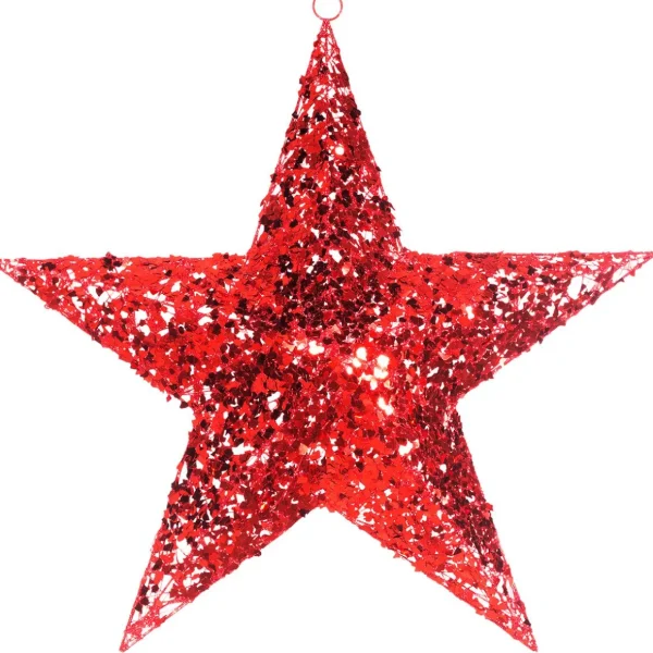 Weihnachtssterne^DecoWoerner Deko-Gigant-Stern 80 Cm Ø rot