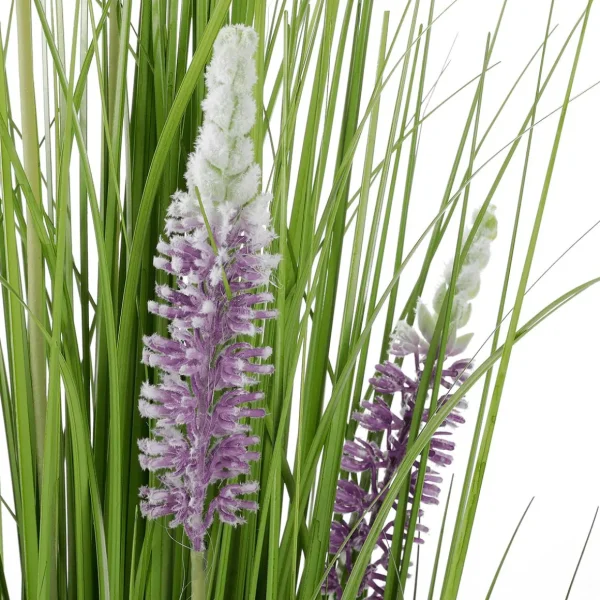 Dekogras^DecoWoerner Dekogras Mit Lavendel Im Topf 100 Cm grün