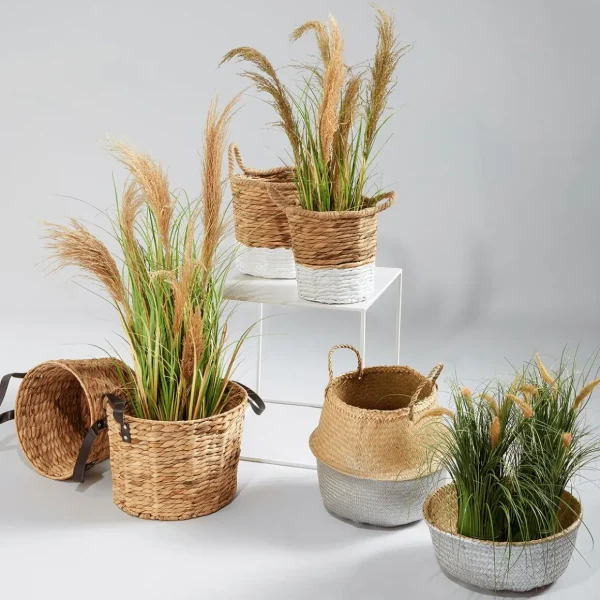Frühlingsdeko | Dekogras^DecoWoerner Dekogras Mit Schilfblüten, 50 Cm grün