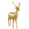 Dekotiere | Xxl Weihnachtsdeko^DecoWoerner Deko-Hirsch 231 Cm Hoch, gold