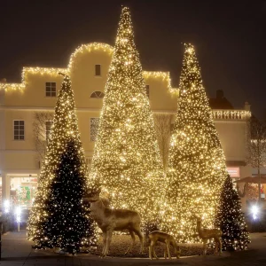 Dekotiere | Xxl Weihnachtsdeko^DecoWoerner Deko-Hirsch 231 Cm Hoch, gold