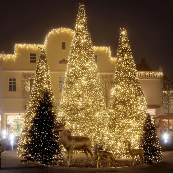 Dekotiere | Xxl Weihnachtsdeko^DecoWoerner Deko-Hirsch 231 Cm Hoch, gold