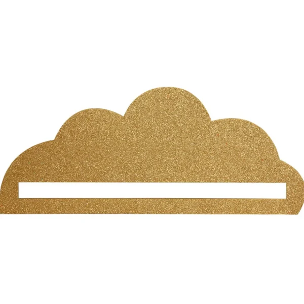 Sommerdeko | Frühlingsdeko^DecoWoerner Deko-Hänger Wolke, 95 Cm gold