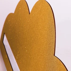 Sommerdeko | Frühlingsdeko^DecoWoerner Deko-Hänger Wolke, 95 Cm gold
