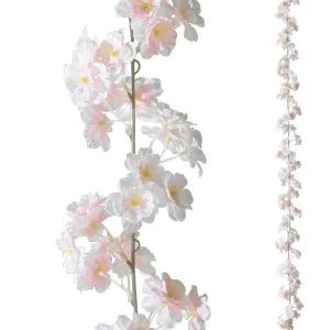 Girlanden & Ranken^DecoWoerner Deko-Kirschblüten-Ranke, 180 Cm rosa