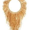 Sommerdeko^DecoWoerner Dekokranz "Boho" 27 Cm Ø Beige